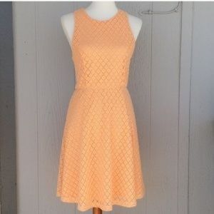Light orange, lace sundress